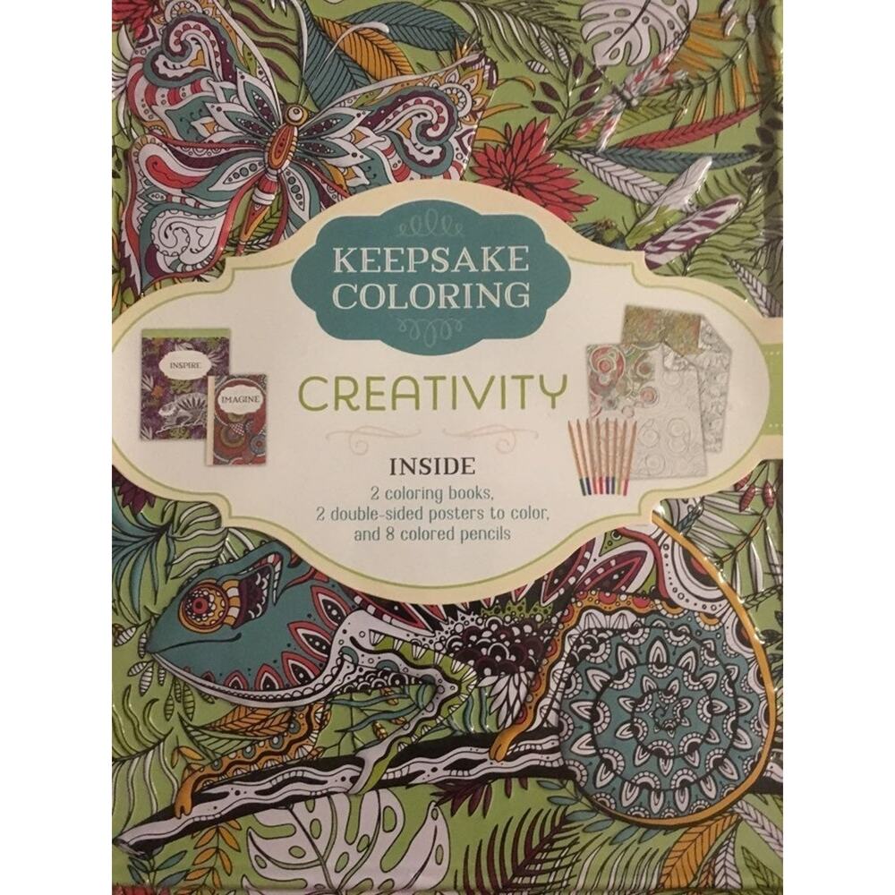 Keepsake Coloring Creativity In‎ Tin Box